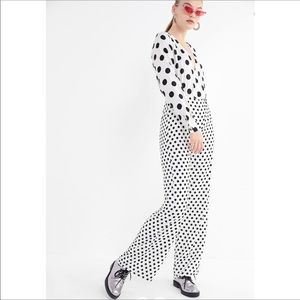 Urban Outfitters Polka Dot Jumpsuit